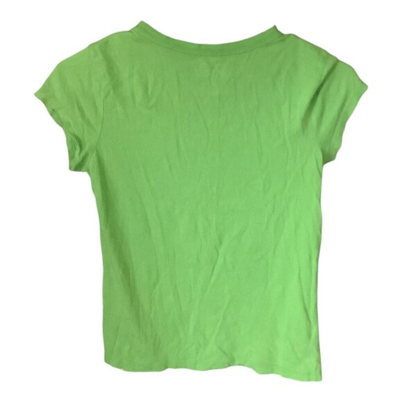 P.S From Aeropostale Girls Shirt Est New York 2009 Graphic Tee Size XL 14 Green - Picture 2 of 12